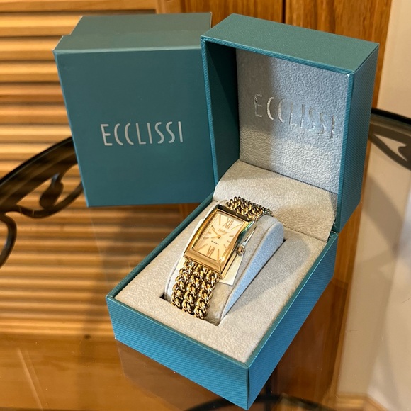 Ecclissi Gold Chain Watch | NWT ✨ - Picture 4 of 6